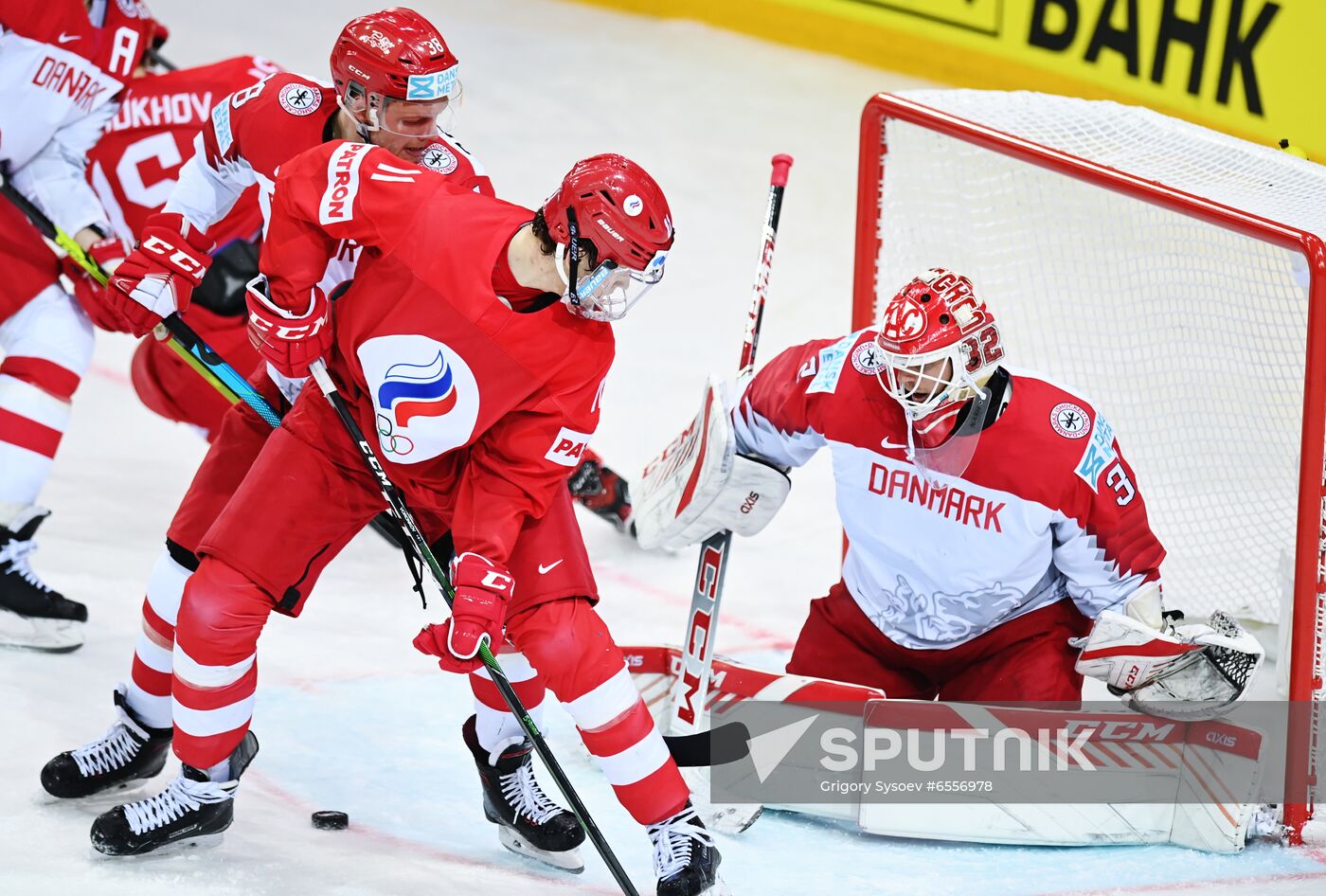 Latvia Ice Hockey Worlds Russia - Denmark