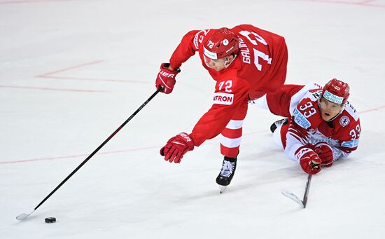 Latvia Ice Hockey Worlds Russia - Denmark