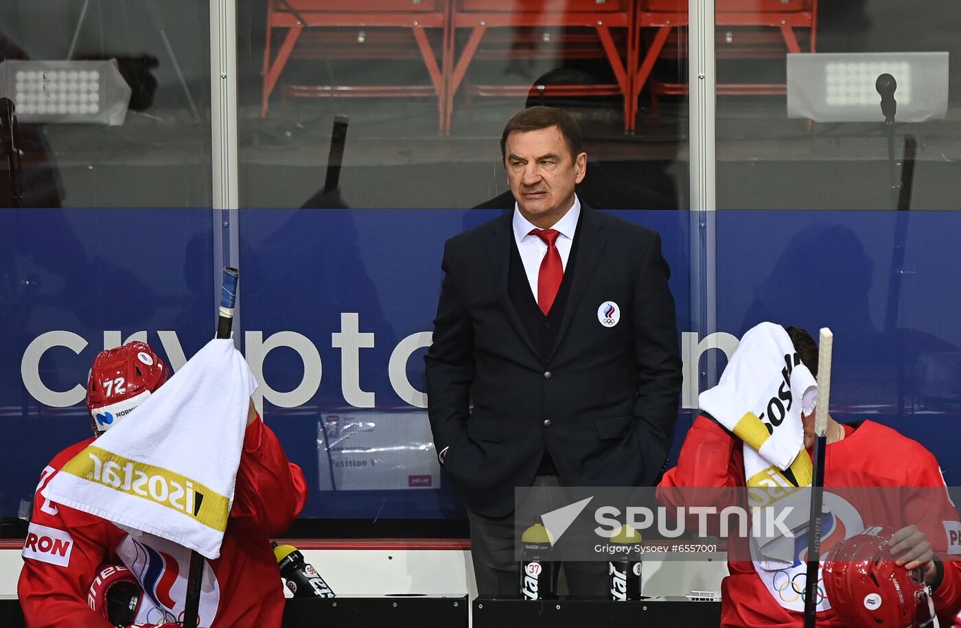Latvia Ice Hockey Worlds Russia - Denmark