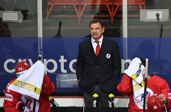Latvia Ice Hockey Worlds Russia - Denmark