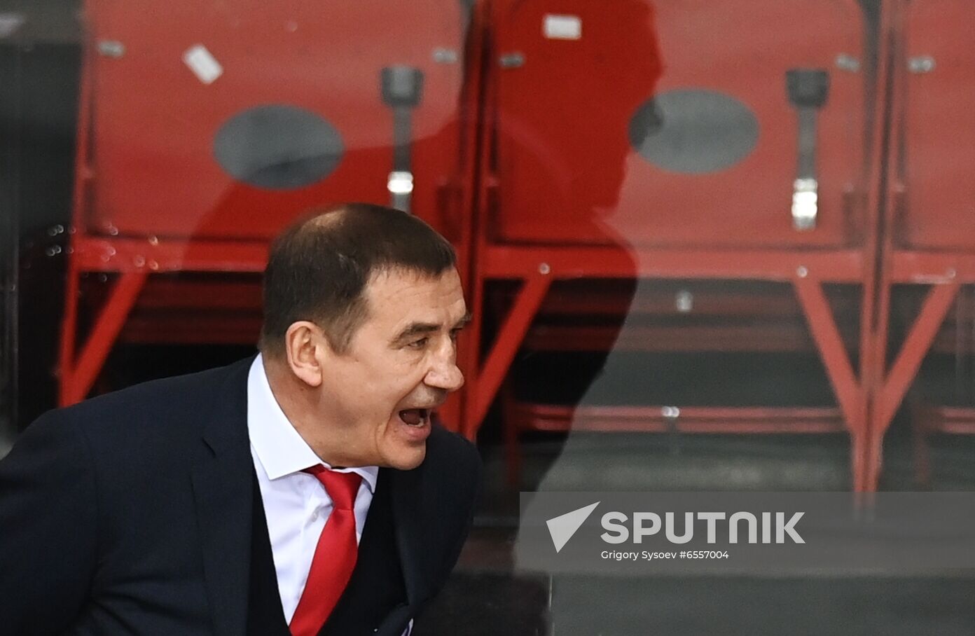 Latvia Ice Hockey Worlds Russia - Denmark