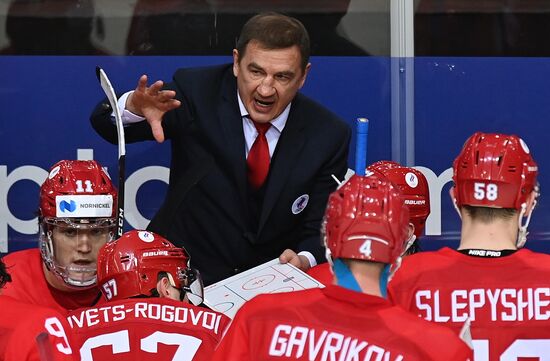 Latvia Ice Hockey Worlds Russia - Denmark
