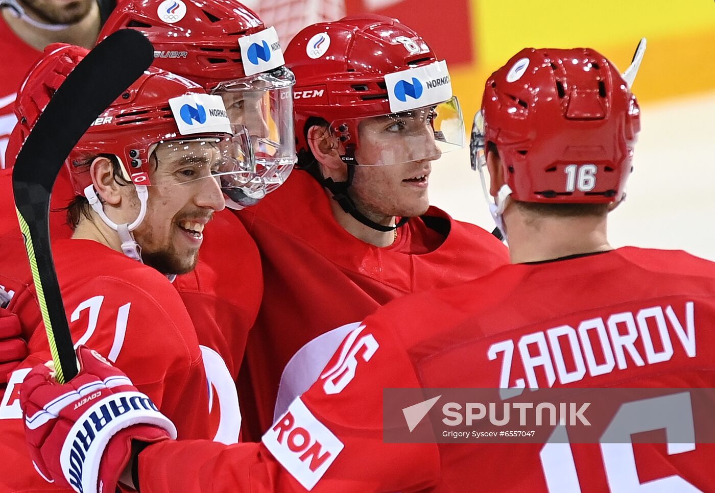 Latvia Ice Hockey Worlds Russia - Denmark