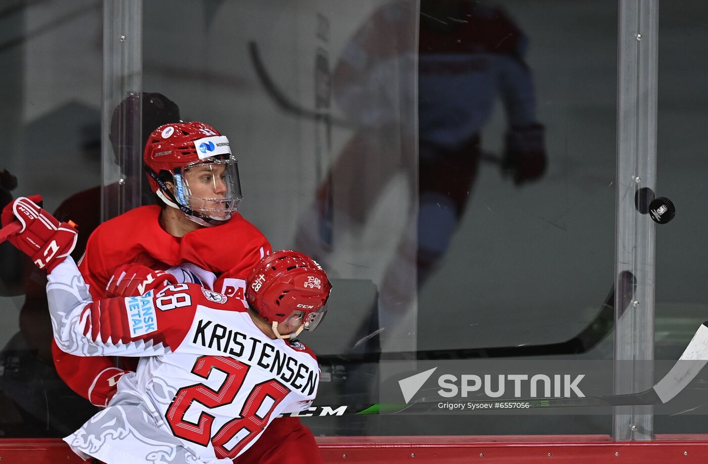 Latvia Ice Hockey Worlds Russia - Denmark