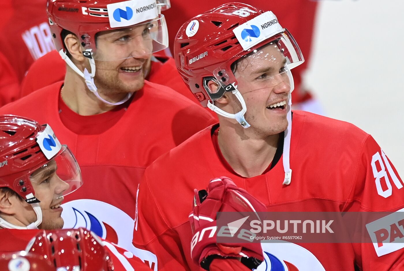 Latvia Ice Hockey Worlds Russia - Denmark