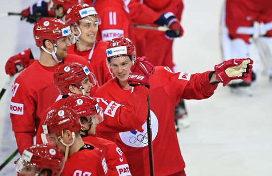 Latvia Ice Hockey Worlds Russia - Denmark