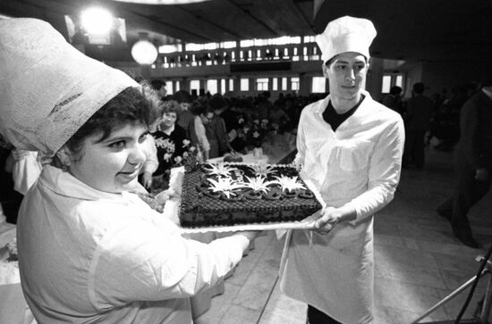 Exhibition and fair of Moscow chefs and pastry chefs