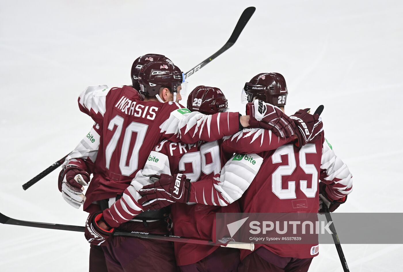 Latvia Ice Hockey Worlds United States - Latvia
