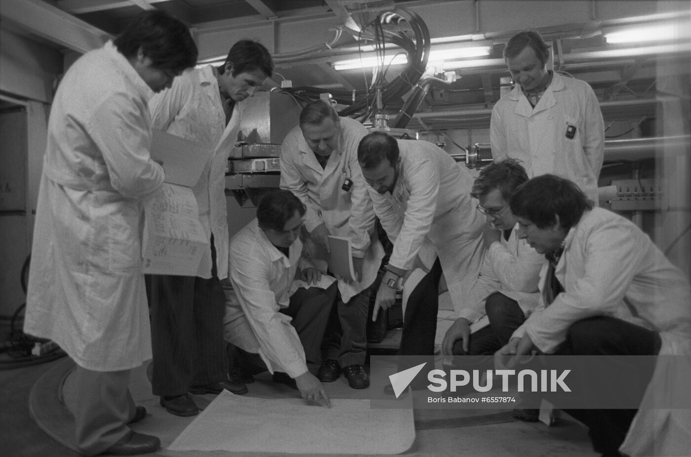 Nuclear research laboratory in Dubna
