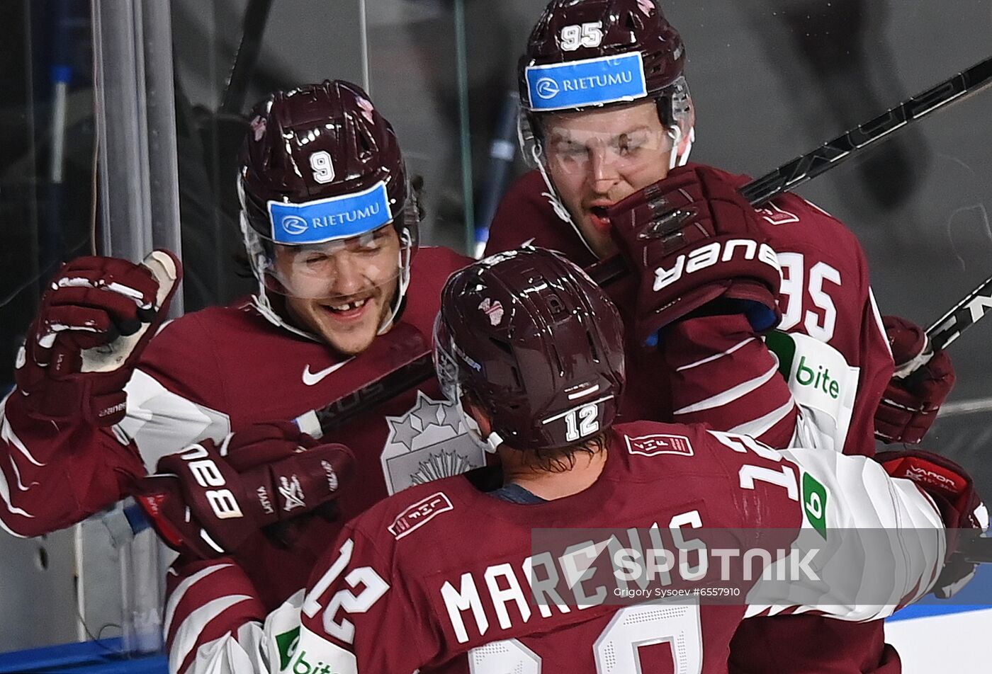 Latvia Ice Hockey Worlds United States - Latvia