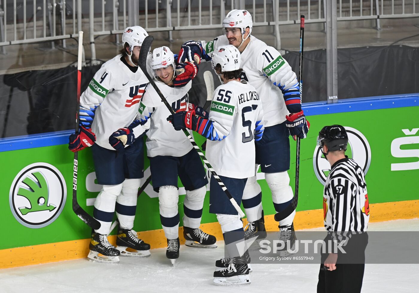 Latvia Ice Hockey Worlds United States - Latvia