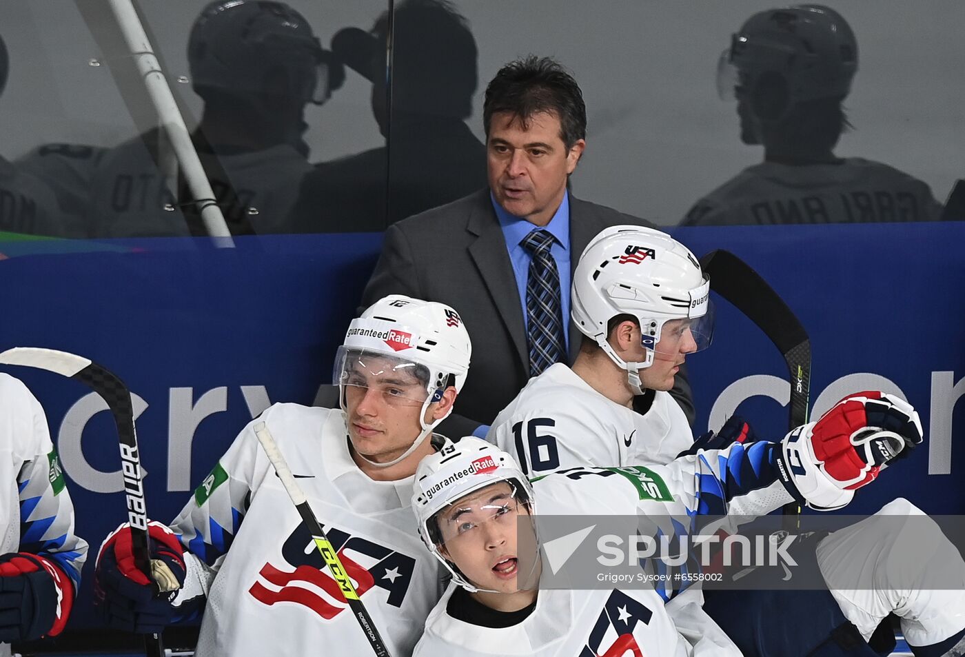 Latvia Ice Hockey Worlds United States - Latvia