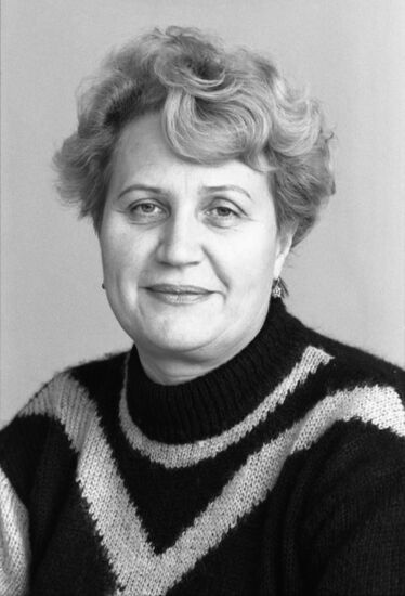 RSFSR Deputy Ministry of Culture Nina Zhukova