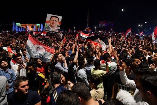 Syria Presidential Elections Results