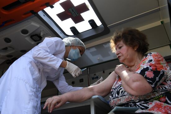Russia Coronavirus Vaccination