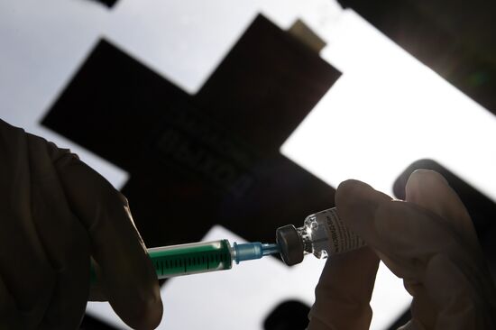 Russia Coronavirus Vaccination