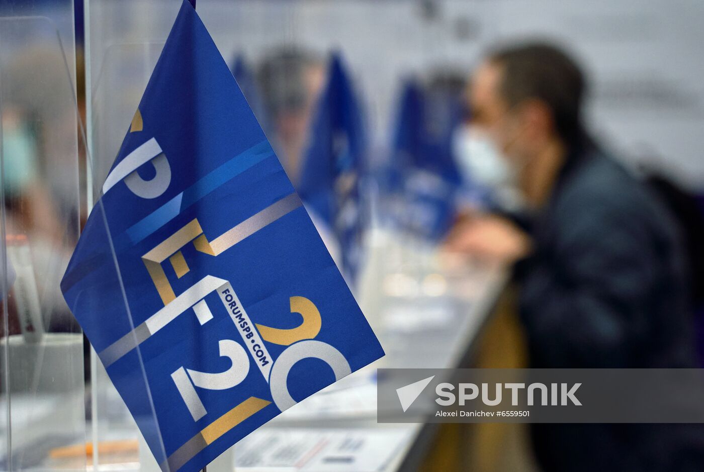 Russia St.Petersburg Economic Forum Preparations