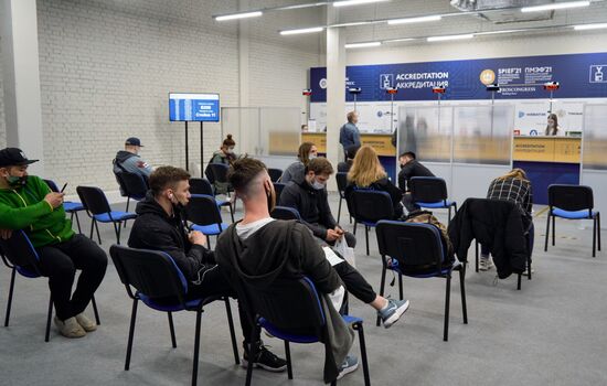 Russia St.Petersburg Economic Forum Preparations