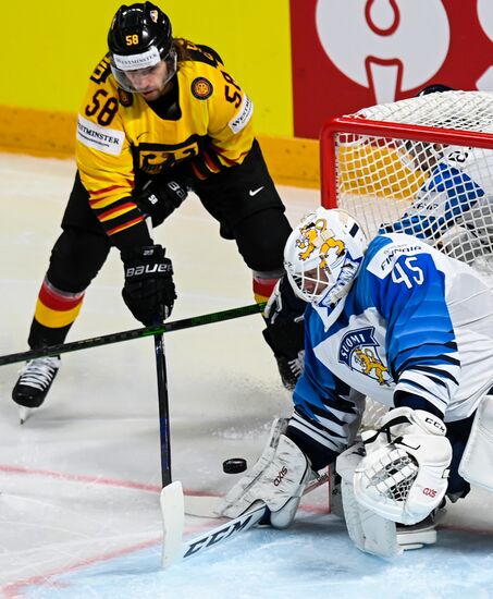 Latvia Ice Hockey Worlds Germany - Finland | Sputnik Mediabank