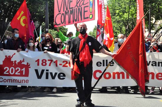 France Paris Commune Anniversary