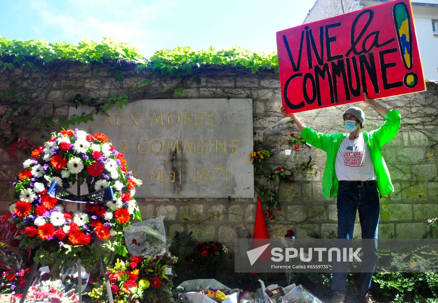 France Paris Commune Anniversary