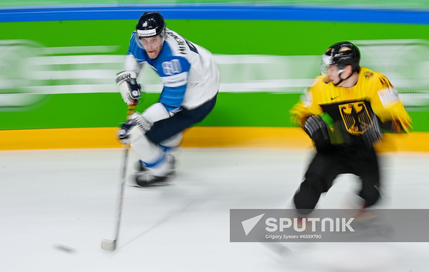 Latvia Ice Hockey Worlds Germany - Finland