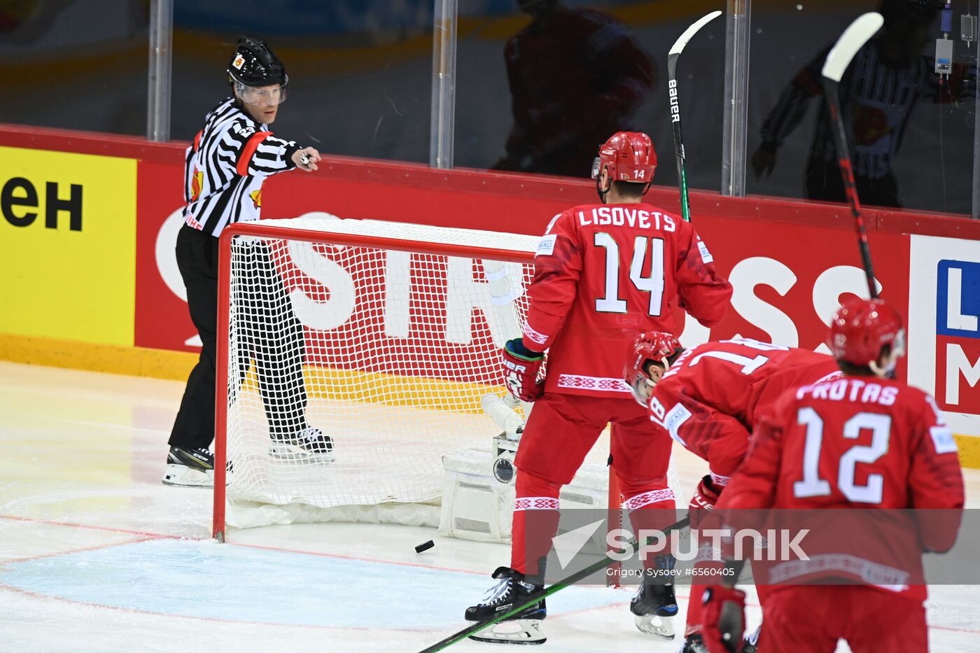 Latvia Ice Hockey Worlds Belarus - Switzerland