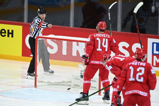 Latvia Ice Hockey Worlds Belarus - Switzerland