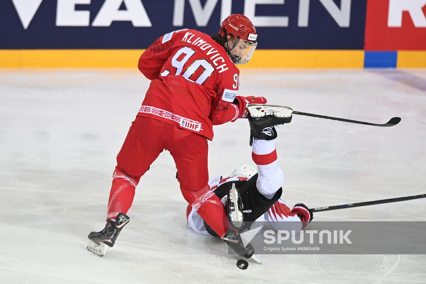 Latvia Ice Hockey Worlds Belarus - Switzerland