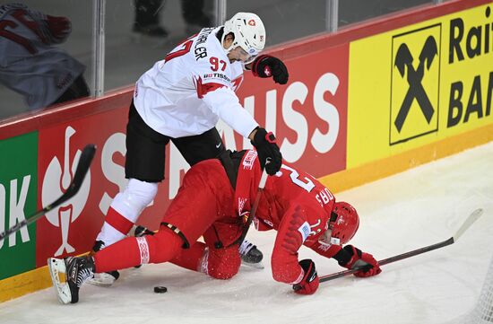 Latvia Ice Hockey Worlds Belarus - Switzerland
