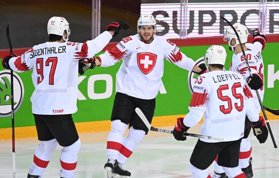 Latvia Ice Hockey Worlds Belarus - Switzerland