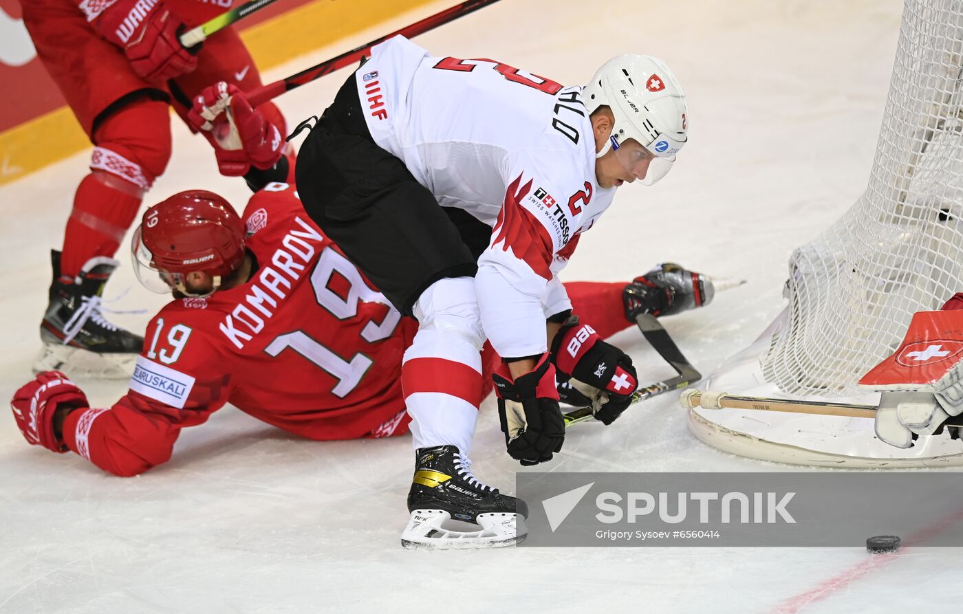 Latvia Ice Hockey Worlds Belarus - Switzerland