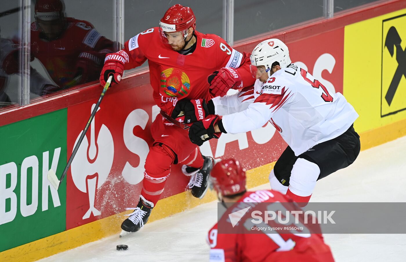Latvia Ice Hockey Worlds Belarus - Switzerland