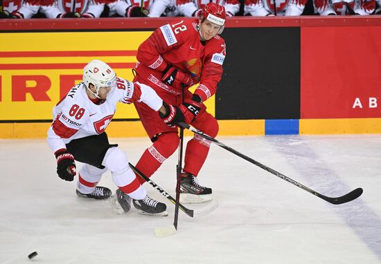 Latvia Ice Hockey Worlds Belarus - Switzerland
