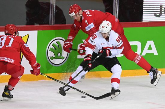 Latvia Ice Hockey Worlds Belarus - Switzerland