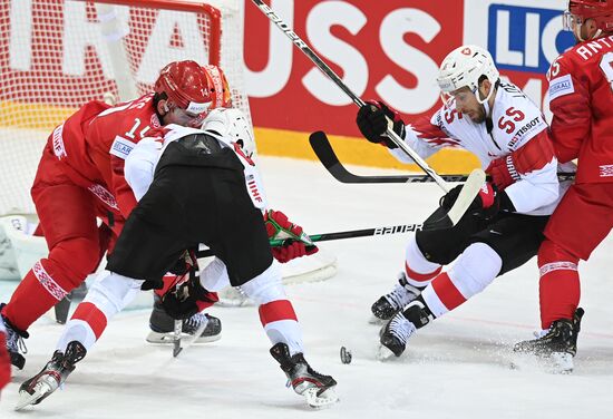 Latvia Ice Hockey Worlds Belarus - Switzerland