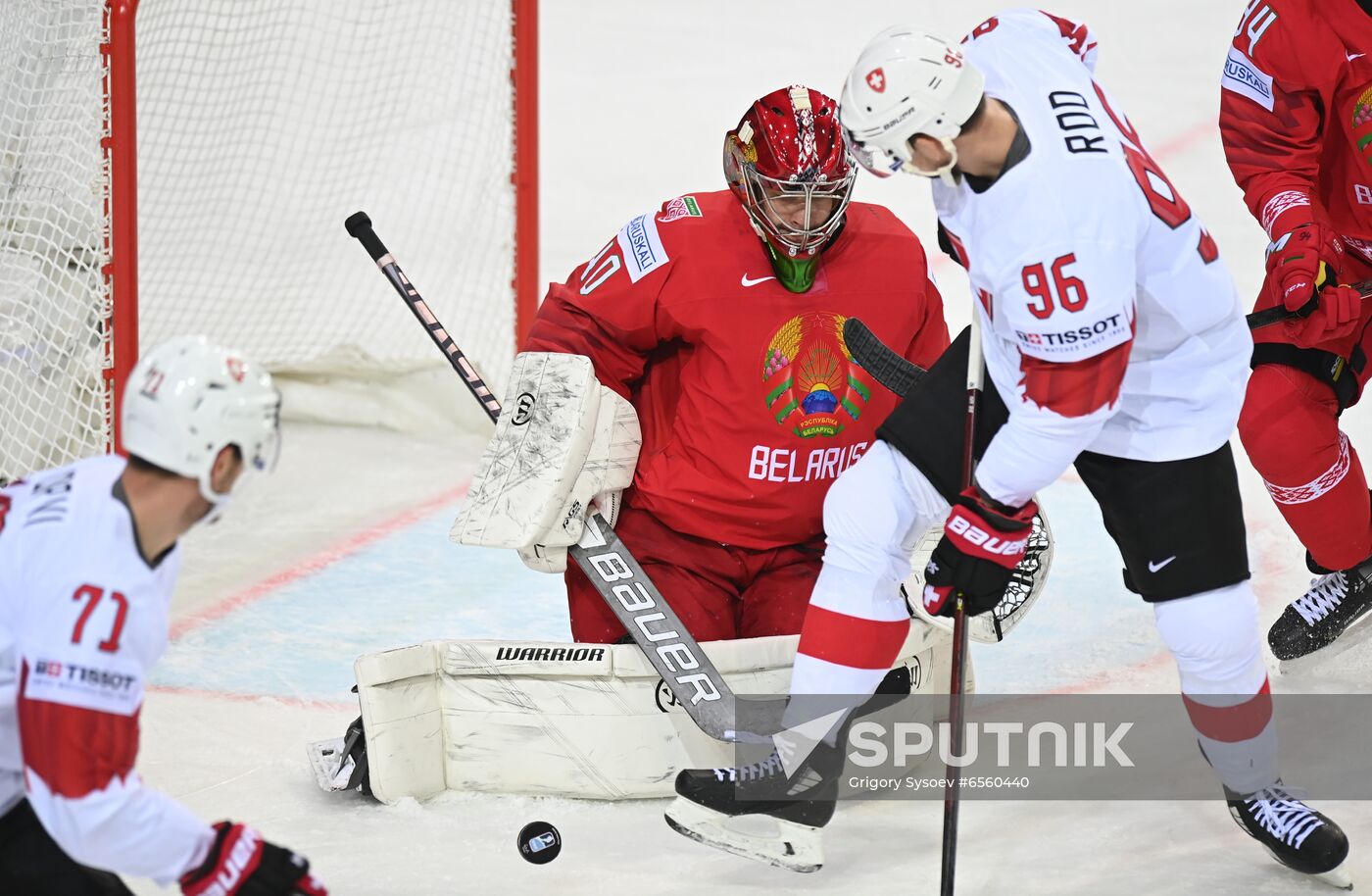 Latvia Ice Hockey Worlds Belarus - Switzerland