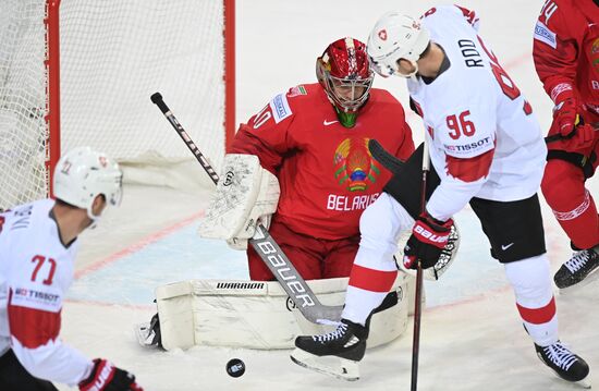 Latvia Ice Hockey Worlds Belarus - Switzerland