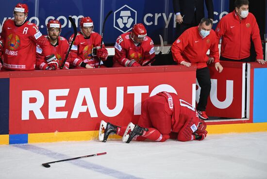 Latvia Ice Hockey Worlds Belarus - Switzerland