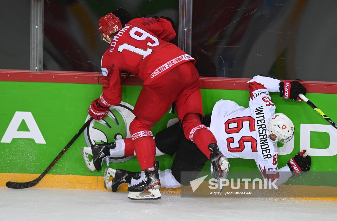 Latvia Ice Hockey Worlds Belarus - Switzerland