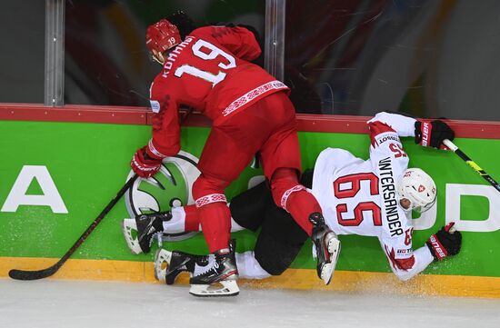 Latvia Ice Hockey Worlds Belarus - Switzerland