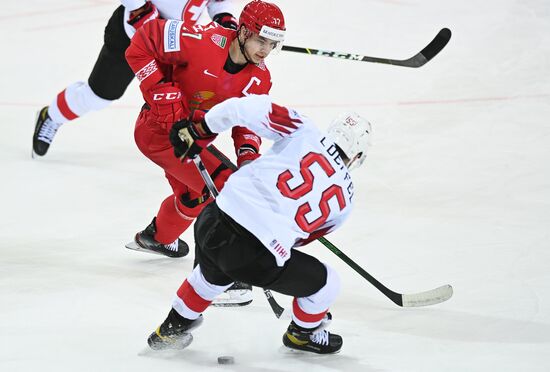 Latvia Ice Hockey Worlds Belarus - Switzerland