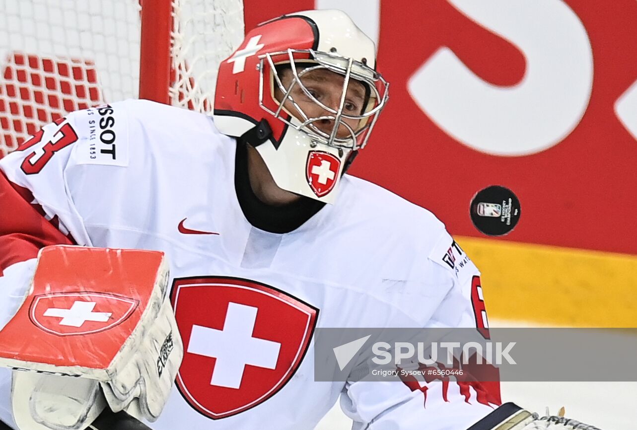 Latvia Ice Hockey Worlds Belarus - Switzerland