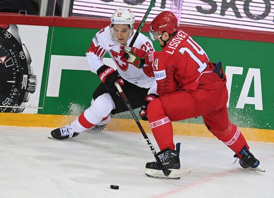 Latvia Ice Hockey Worlds Belarus - Switzerland