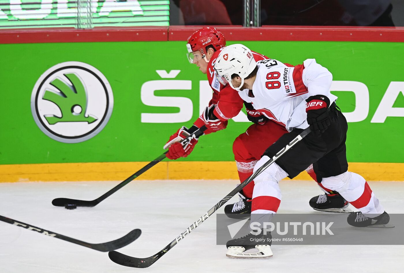 Latvia Ice Hockey Worlds Belarus - Switzerland