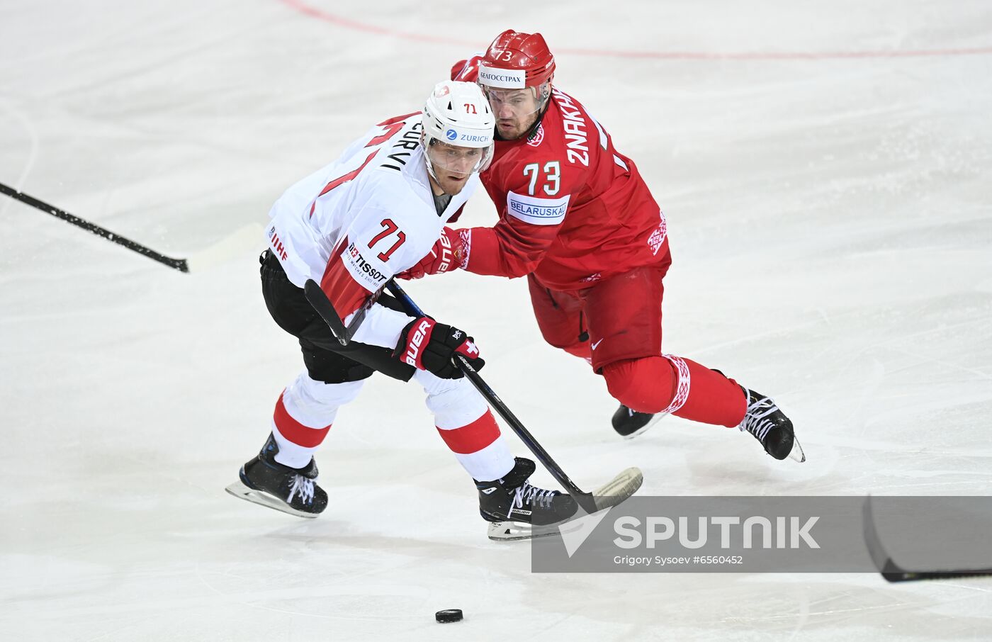 Latvia Ice Hockey Worlds Belarus - Switzerland