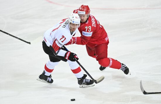 Latvia Ice Hockey Worlds Belarus - Switzerland