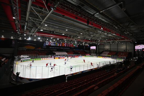 Latvia Ice Hockey Worlds Belarus - Switzerland