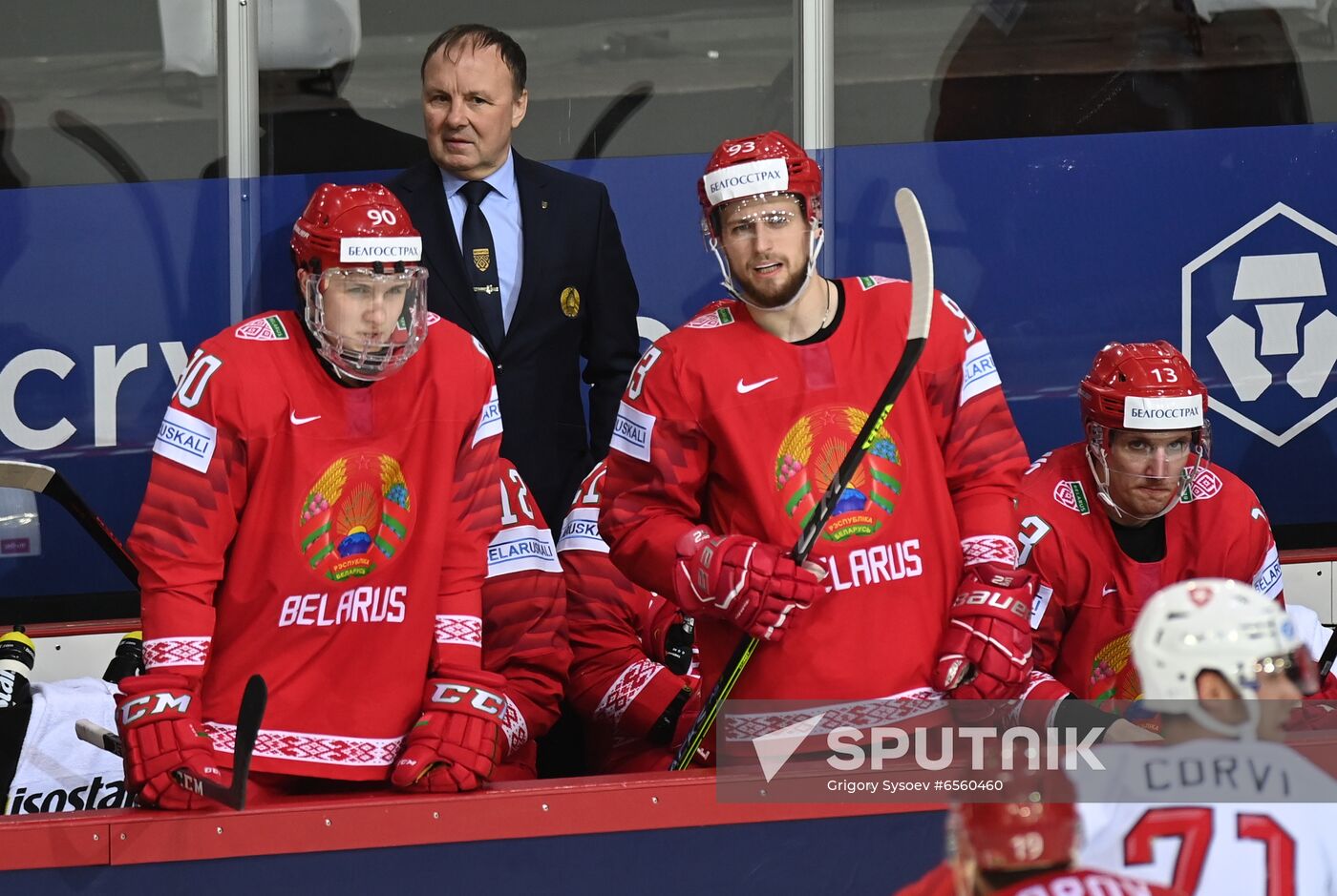 Latvia Ice Hockey Worlds Belarus - Switzerland