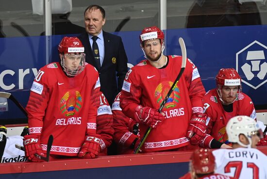 Latvia Ice Hockey Worlds Belarus - Switzerland